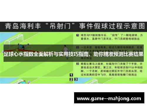 足球心水指数全面解析与实用技巧指南，助你精准预测比赛结果